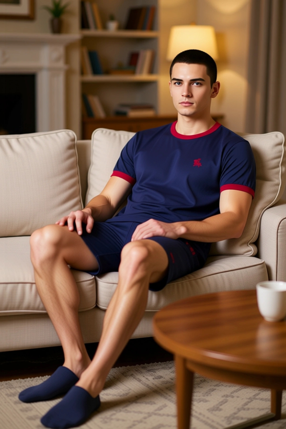 Kadın Bisiklet Yaka Nakışlı Regular Fit Pijama Takımı Fonksiyonel Dayanıklı Kaliteli Rahat