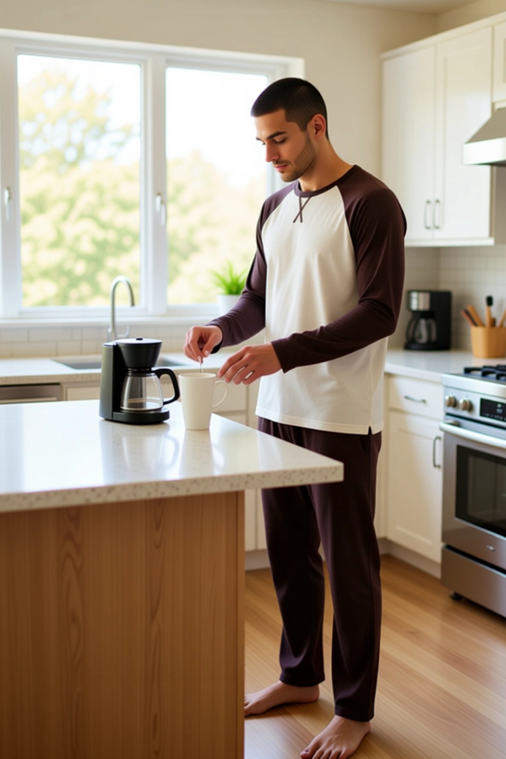 Kadın Bisiklet Yaka Reglan Kol Pijama Takımı Fonksiyonel Dayanıklı Kaliteli Konforlu Rahat