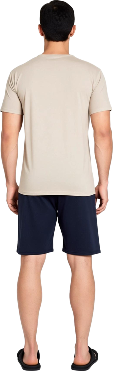 Erkek Indigo Koala Baskılı Bisiklet Yaka Pijama Takımı Fonksiyonel Dayanıklı Kaliteli Spor