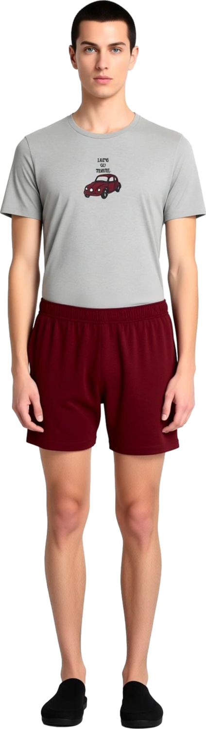 Erkek Nakışlı Regular Fit Örme Pijama Takımı Fonksiyonel Dayanıklı Kaliteli Konforlu Rahat