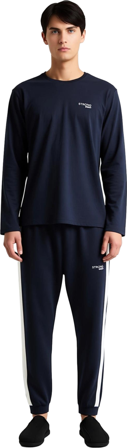 Kadın Nakışlı Şeritli Pijama Takımı Fonksiyonel Dayanıklı Kaliteli Konforlu Estetik Modern