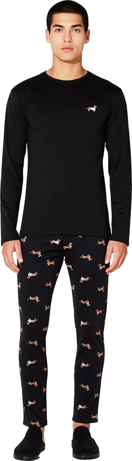 Erkek Penguen Baskılı Süprem Pijama Takımı Fonksiyonel Dayanıklı Kaliteli Konforlu Estetik