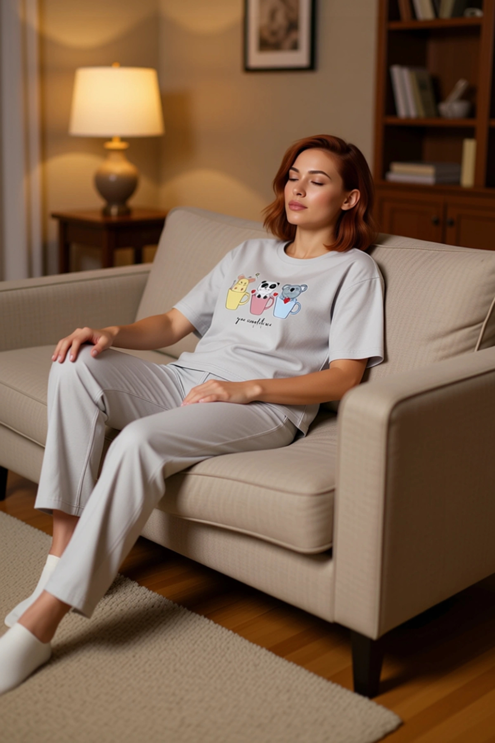 Pamuklu Pijama Takımı Rahat Regular Kalıp Boru Paça Kaliteli İşçilik