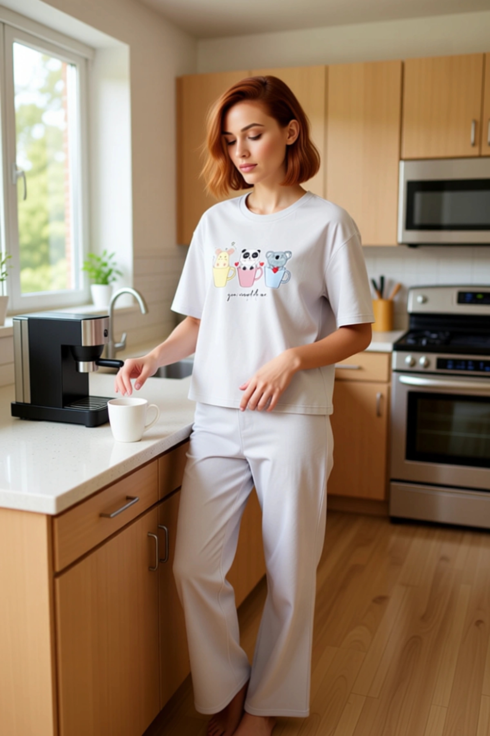 Pamuklu Pijama Takımı Rahat Regular Kalıp Boru Paça Kaliteli İşçilik