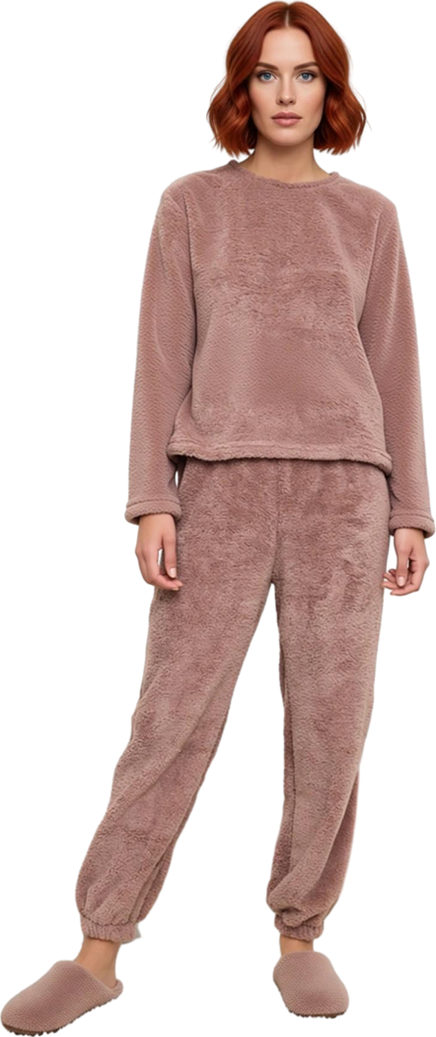 Kadın Yumuşak Wellsoft Pijama Takımı Saç Bandı Dahil Fonksiyonel Dayanıklı Kaliteli Modern