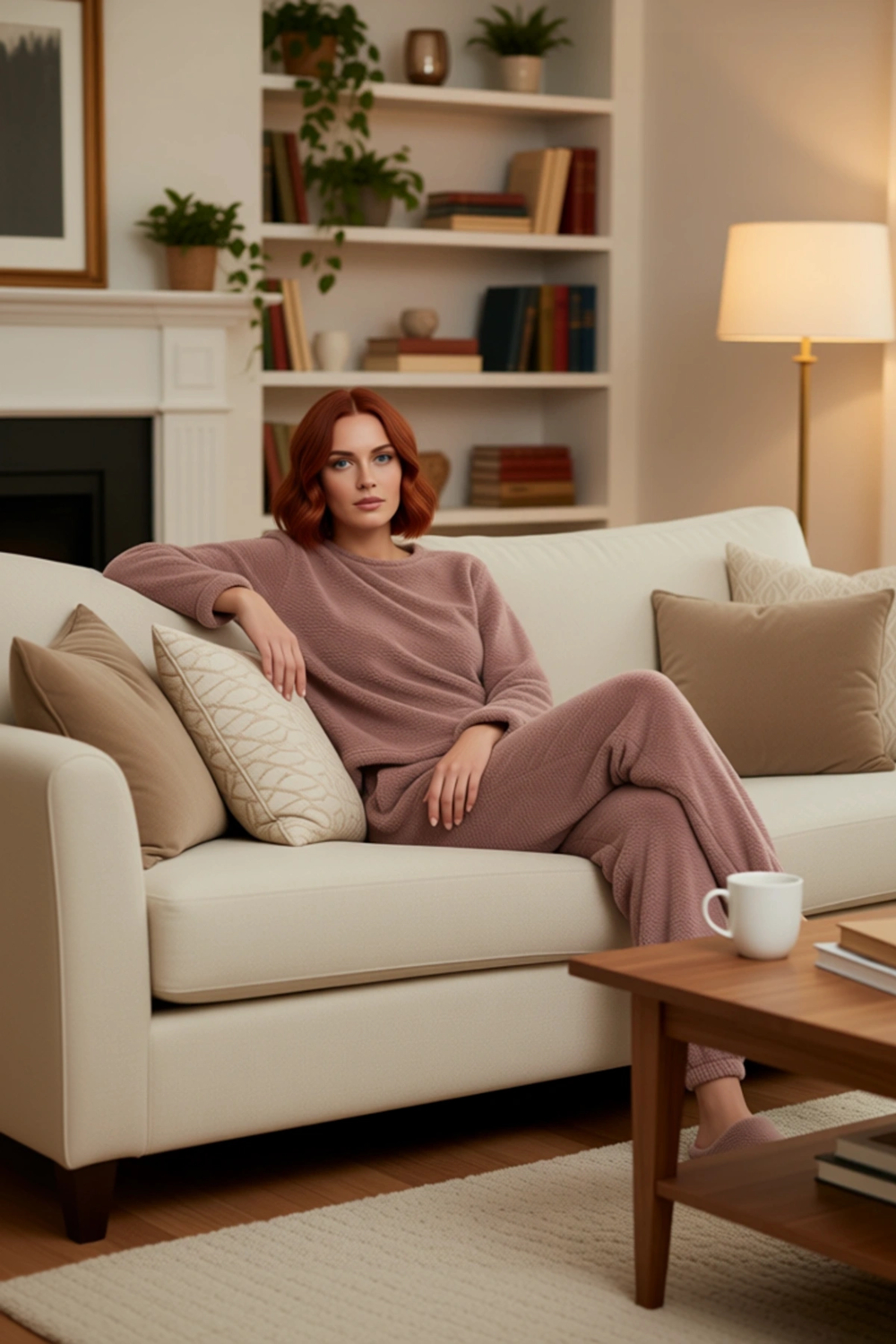 Kadın Yumuşak Wellsoft Pijama Takımı Saç Bandı Dahil Fonksiyonel Dayanıklı Kaliteli Modern