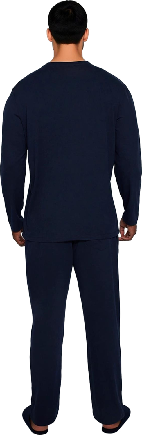 Erkek Regular Fit Uzun Kollu Pijama Takımı Fonksiyonel Dayanıklı Kaliteli Konforlu Estetik