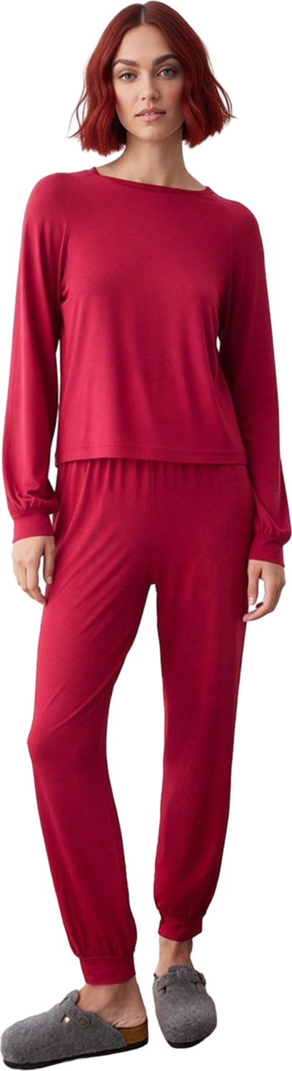 Kadın Viskoz Örme Pijama Takımı Fonksiyonel Dayanıklı Kaliteli Konforlu Estetik Premium Şık
