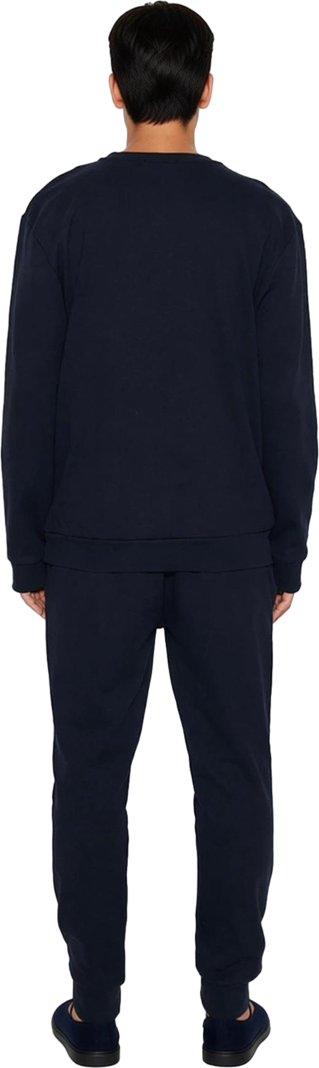 Erkek Nakışlı Sweatshirt ve Eşofman Altı Ev Giyim Takımı Fonksiyonel Dayanıklı Kaliteli Şık