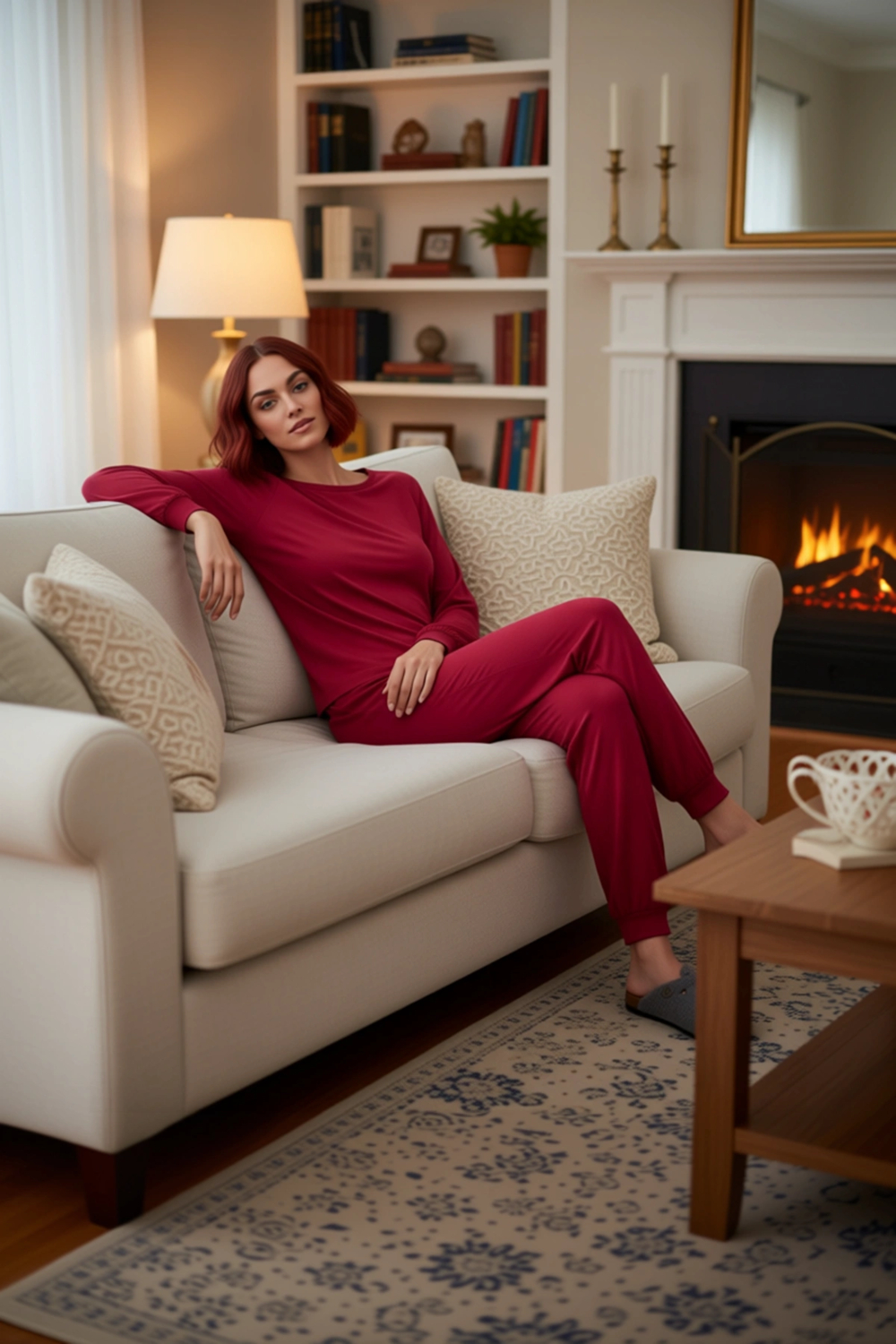 Kadın Viskoz Örme Pijama Takımı Fonksiyonel Dayanıklı Kaliteli Konforlu Estetik Premium Şık