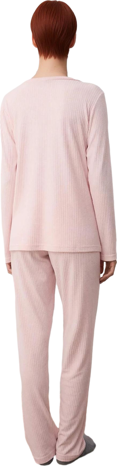 Kadın V Yaka Örme Pijama Takımı Fonksiyonel Dayanıklı Kaliteli Konforlu Estetik Premium Şık
