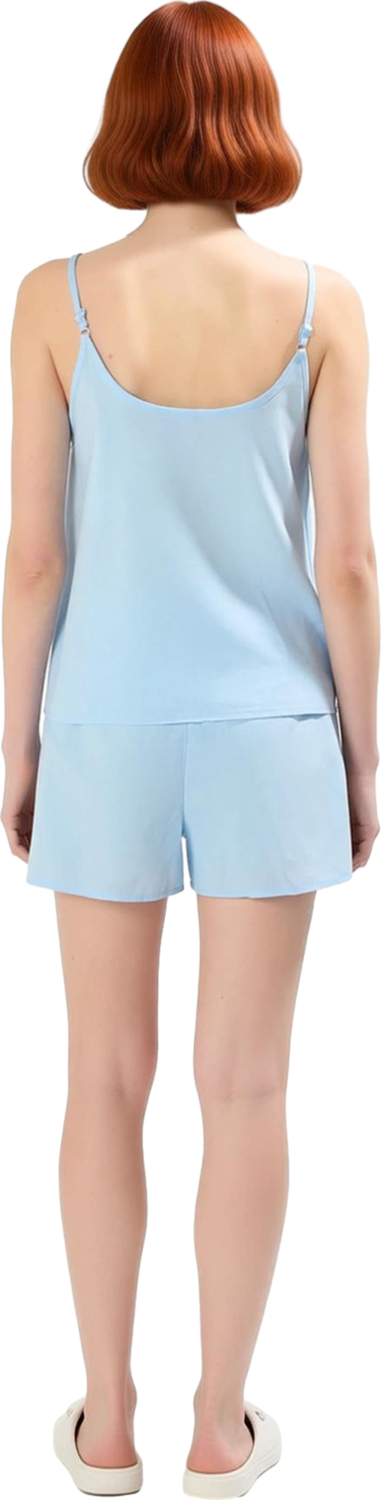 Kadın Brode Detaylı İnce Askılı Poplin Pijama Takımı Fonksiyonel Dayanıklı Kaliteli Modern