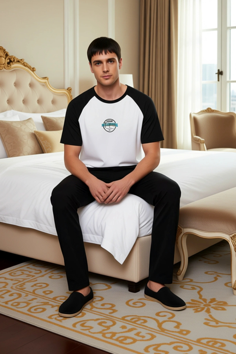 Erkek Cool & Comfort Baskılı Pijama Seti Fonksiyonel Dayanıklı Kaliteli Konforlu Estetik Şık