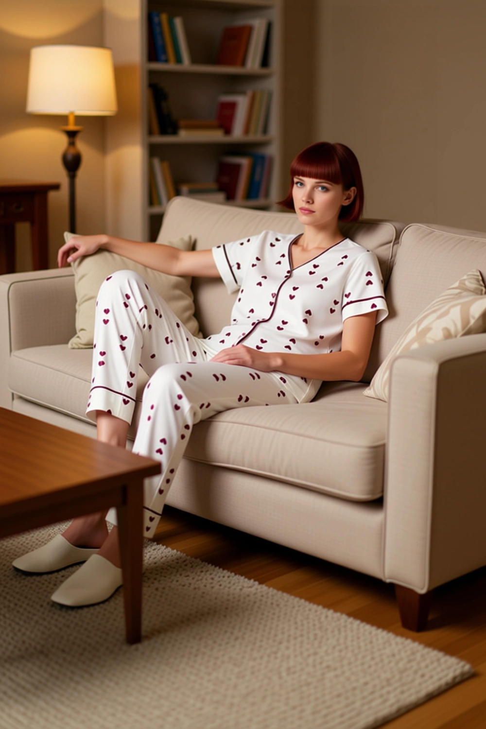 Kadin Kalpli Pijama Seti Fonksiyonel Dayanıklı Kaliteli Konforlu Estetik Premium Modern Şık