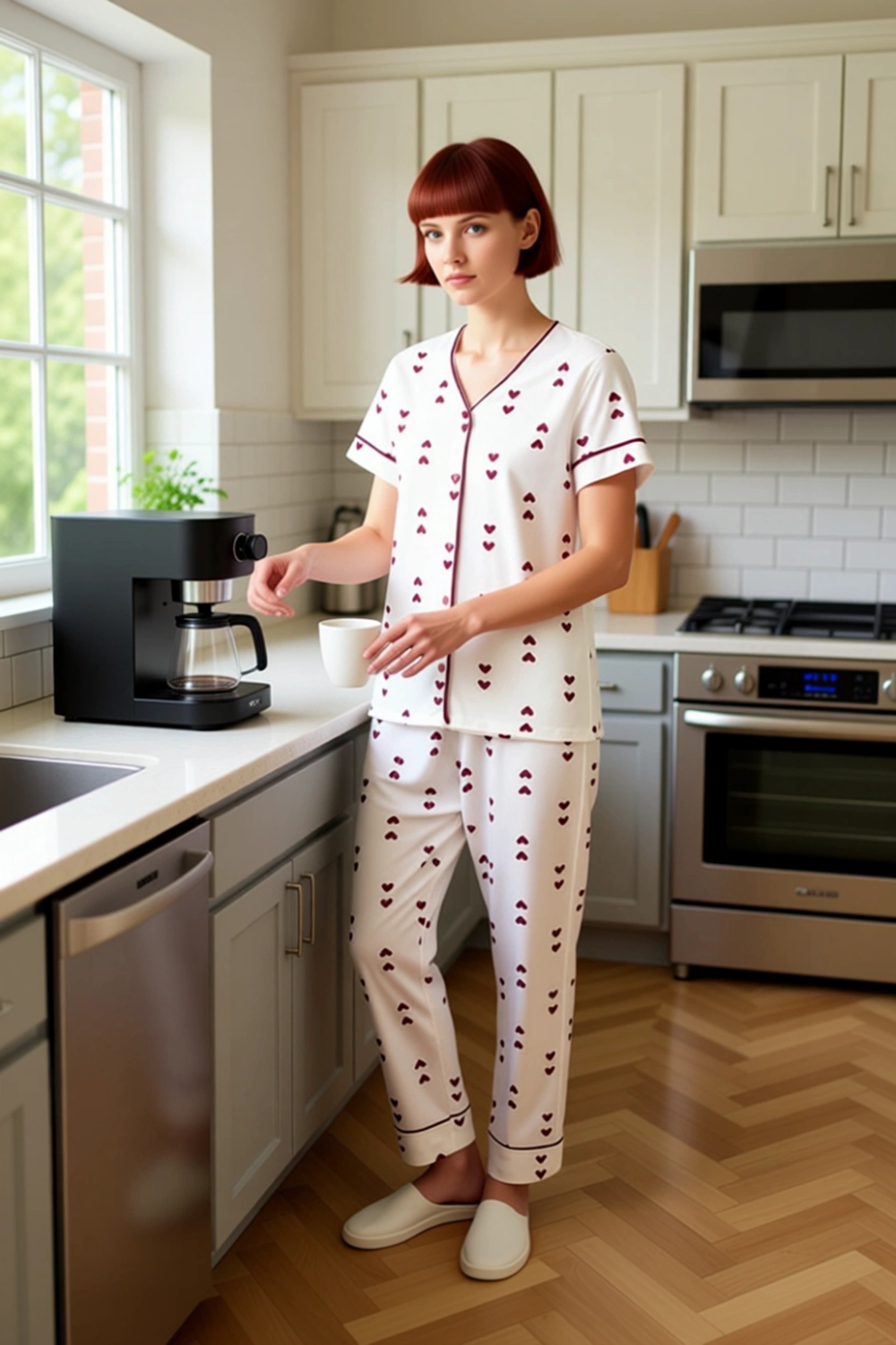 Kadin Kalpli Pijama Seti Fonksiyonel Dayanıklı Kaliteli Konforlu Estetik Premium Modern Şık