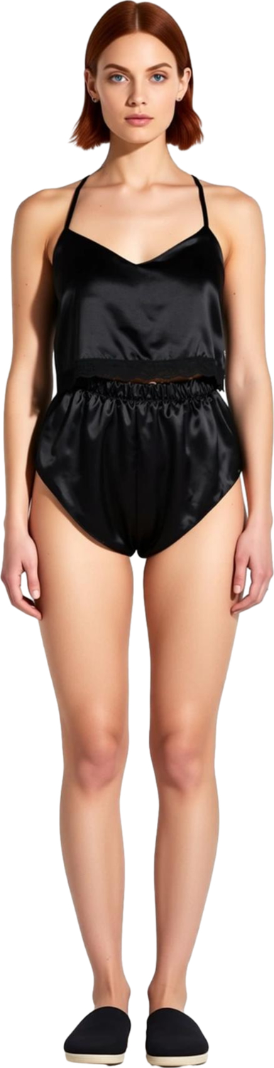 Saten Pijama Takımı Dantel Detaylı Rahat ve Şık Seçkin Malzeme Modern Stil Mükemmel Uyum