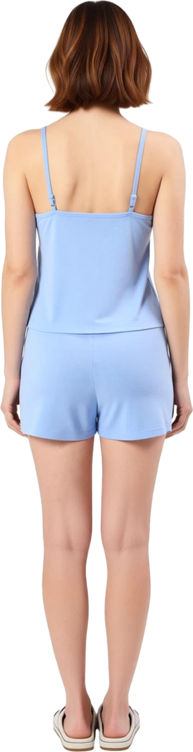 Kadın Bağlamalı Fırfırlı Örme Pijama Seti Fonksiyonel Dayanıklı Kaliteli Konforlu Estetik Şık
