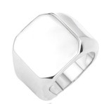 Chavin Gri Çelik Bayan Erkek Yüzük dc90