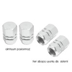 Süslen Oto Süslen 5531116 Metal Krom Oto Sibop Kapağı 5531116 Alüminyum Paslanmaz Her Sibopa Uyumlu
