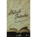 Hatırlı Satırlar - İmam Cemaleddin Ebu'l - Ferec İbnu'l Cevzi