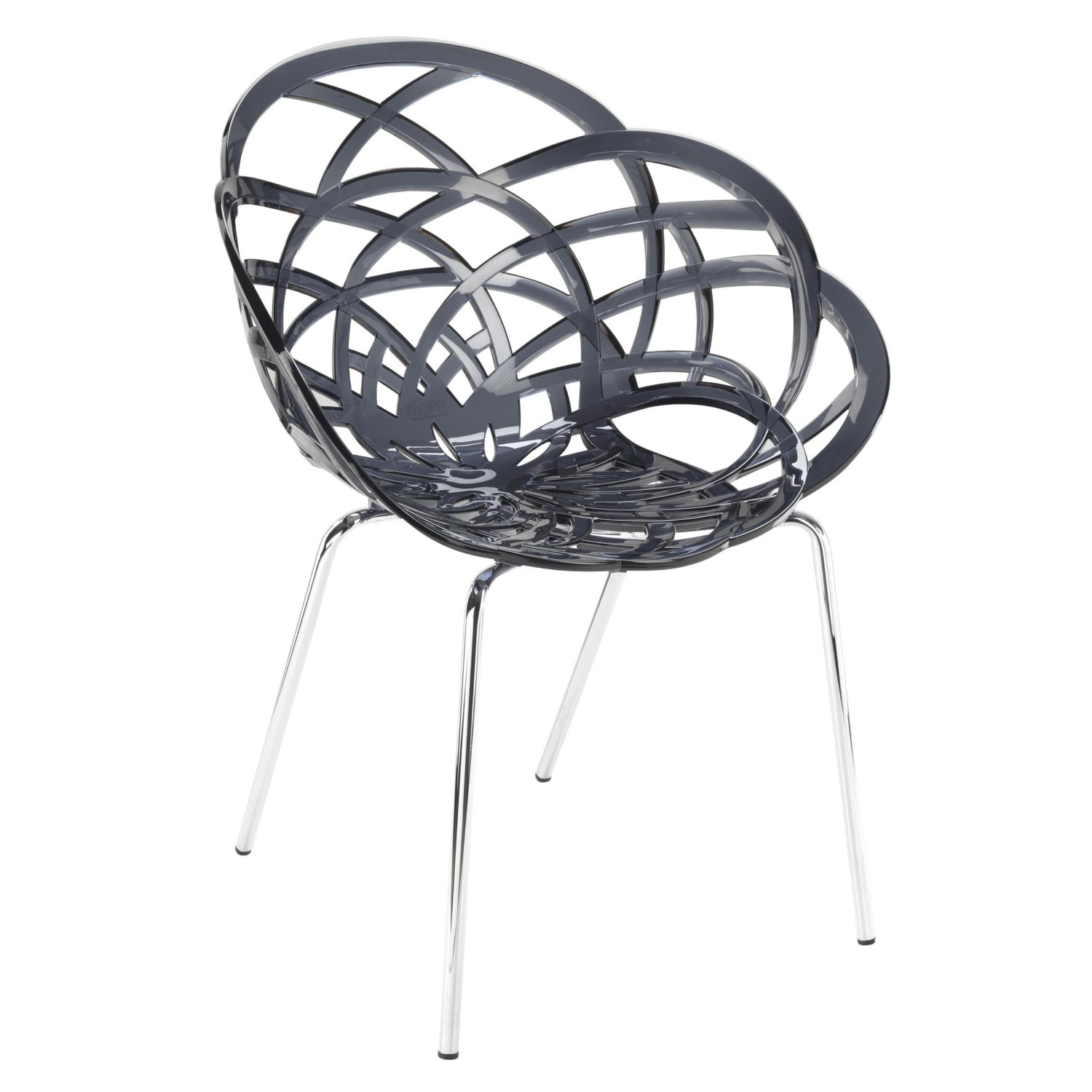 Papatya Flora ML Transparan Sandalye Gri Fiyatı