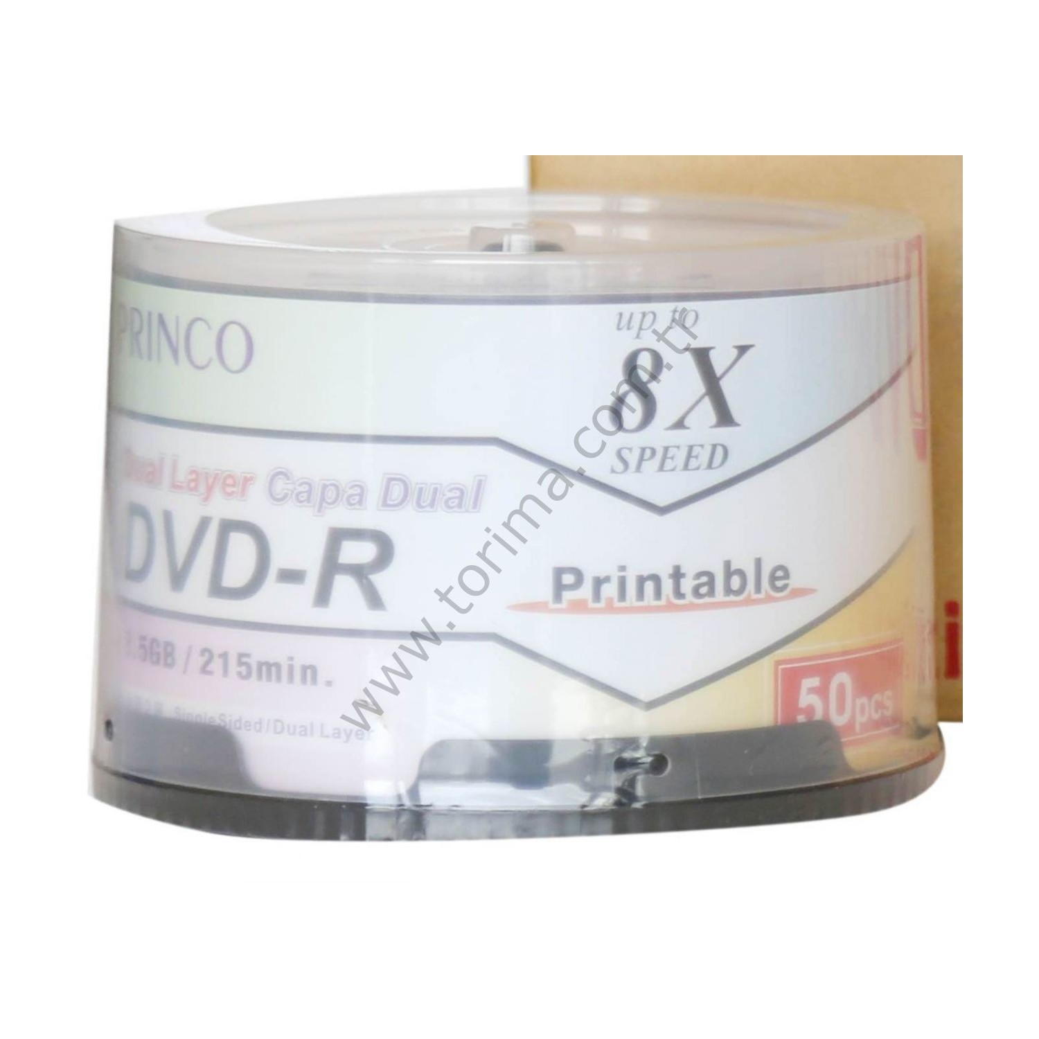 Princo DVD-R 8.5 GB Printable Cace Box (1 Paket) Fiyatı