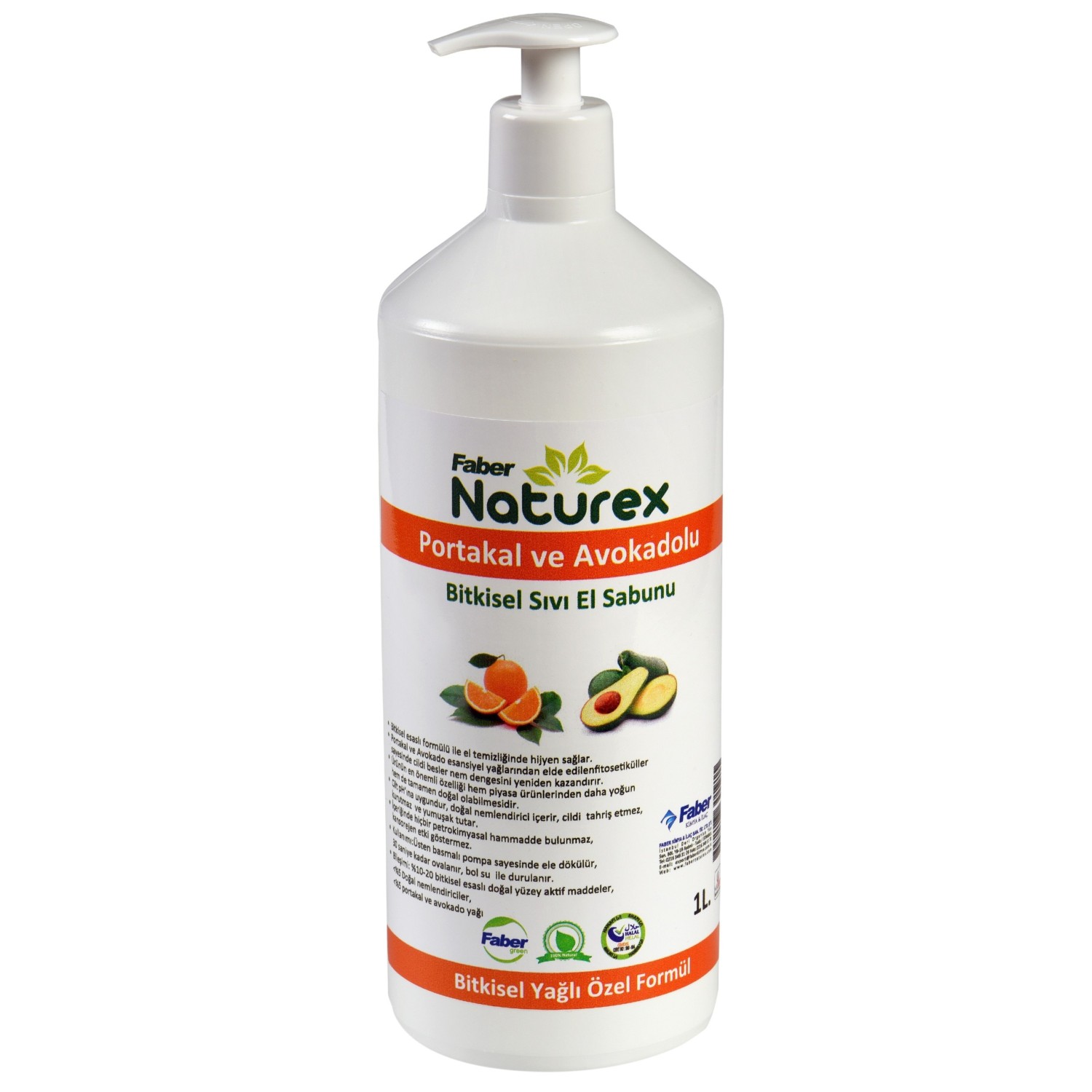 Naturex Sıvı El Sabunu (Portakal/Avokado) (1 Lt) Fiyatı