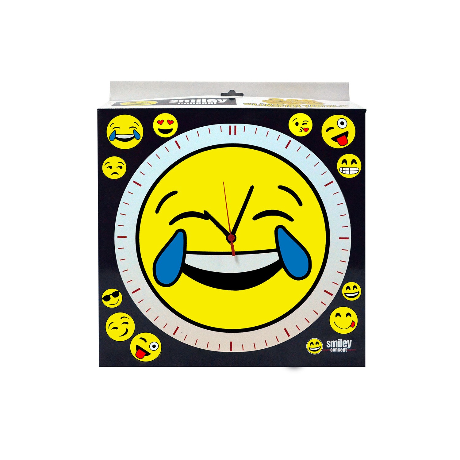Smiley Concept Gülmekten Ağlayan Emoji Duvar Saati Fiyatı Smiley Concept Gülmekten Ağlayan Emoji Duvar Saati Fiyatı