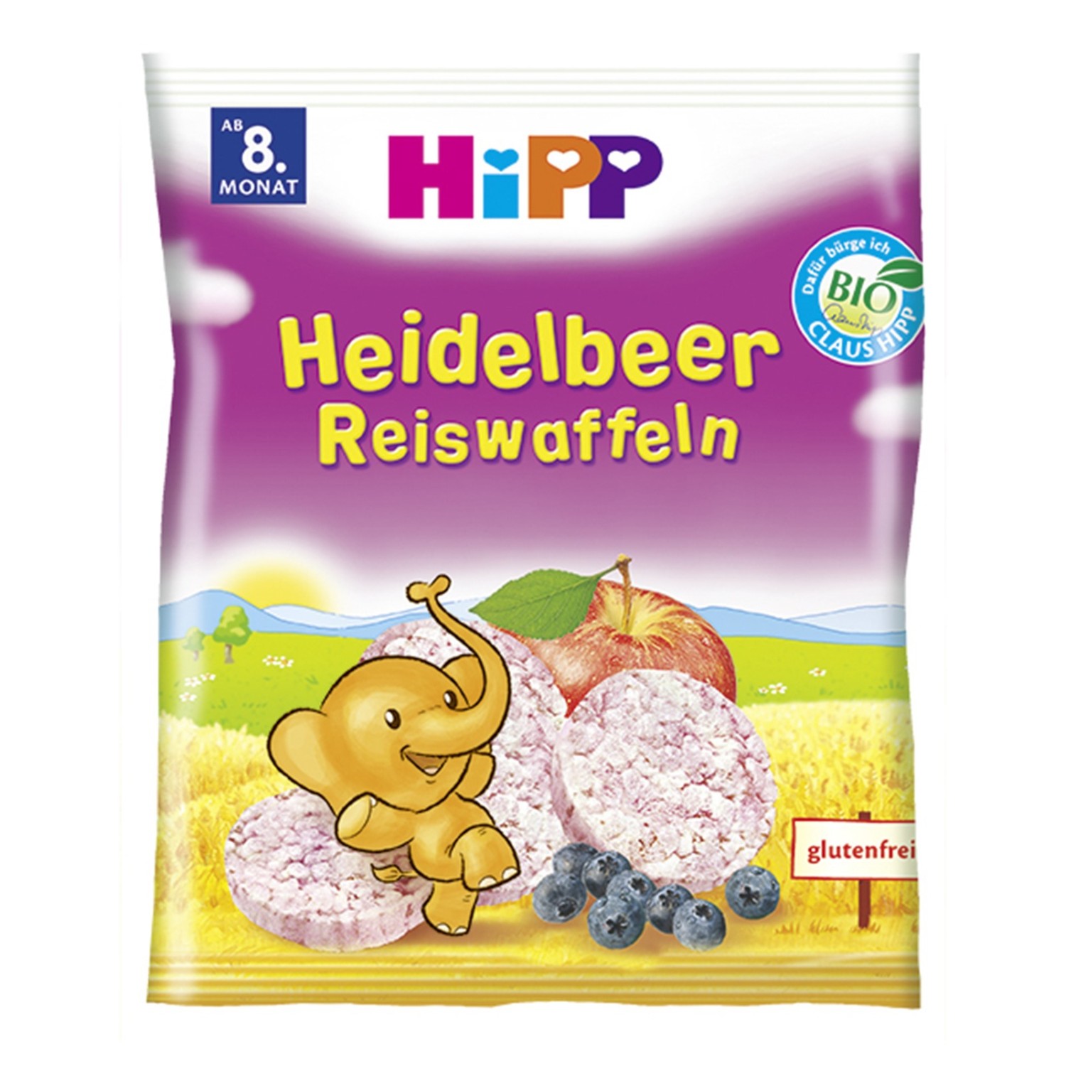 Hipp Organik Pirinçli Yabanmersinli Bebek Gofreti 30 gr Fiyatı