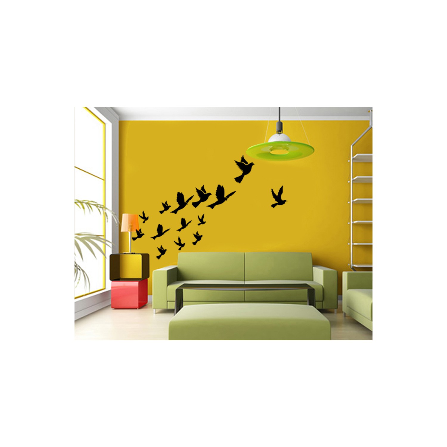Dekorjinal Kuş Sürü Duvar Sticker St49 Fiyatı Dekorjinal Kuş Sürü Duvar Sticker St49 Fiyatı