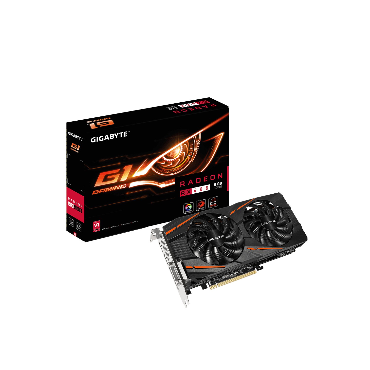 Gigabyte amd radeon rx 480 g1 gaming 8gb обзор