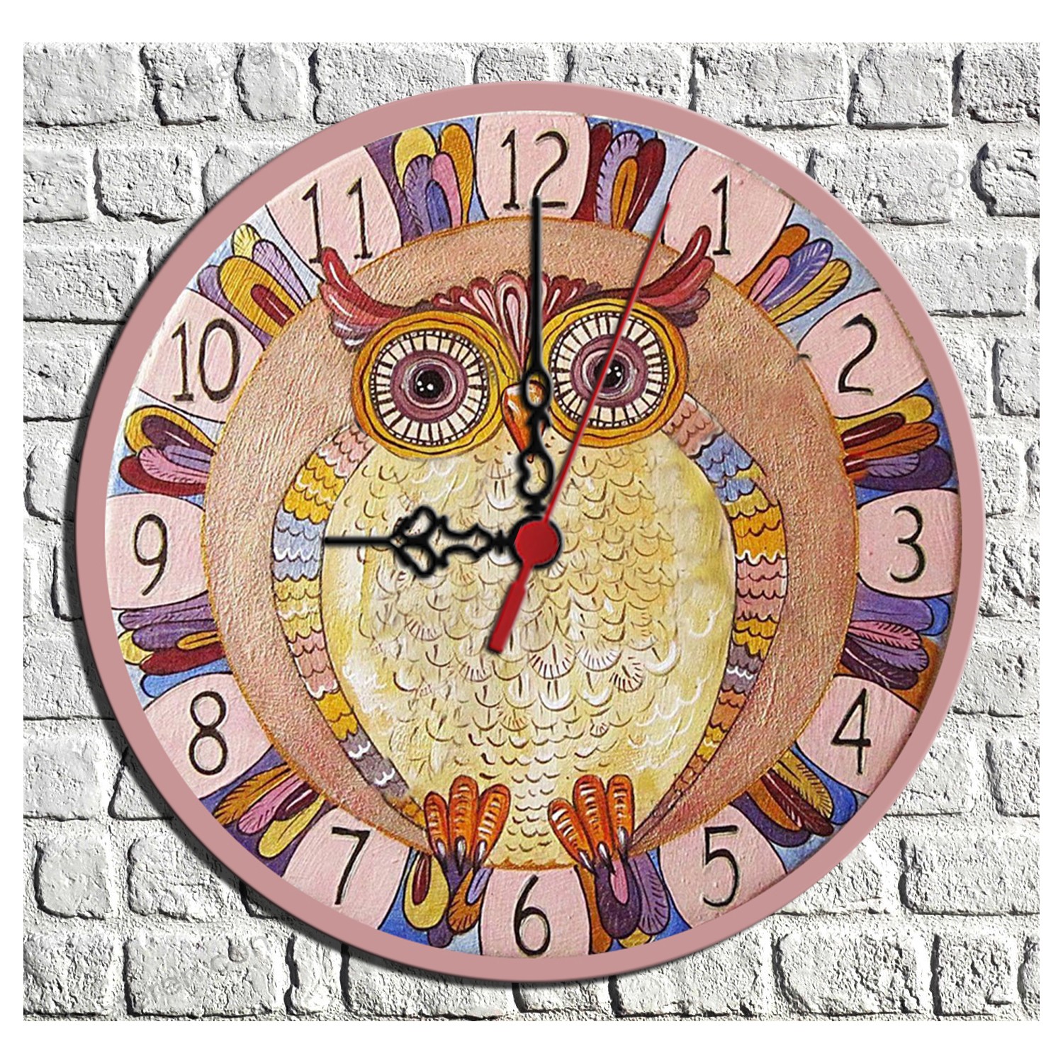 K Dekorasyon KS3004 Mdf Kaplama Duvar Saati 30x30 cm Fiyatı