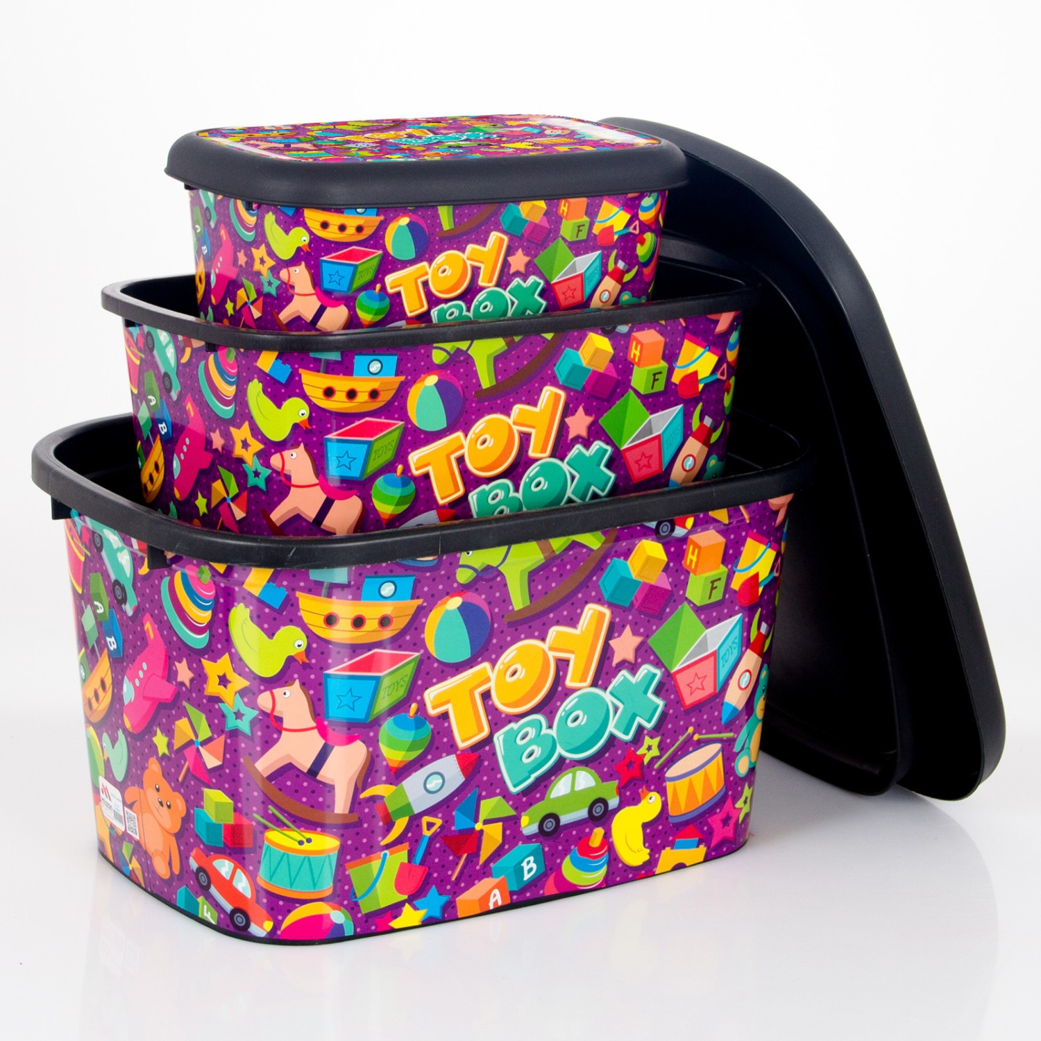 Oyuncak Kutusu Saklama Kutusu Seti 3�lü ToyBox Fiyatı