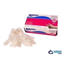 Bahattedarik Dolphin Pudrasız Vinyl Eldiven L Beden 100 Lü