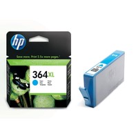 HP 364XL CB323E Yüksek Kapasite Mavi Orjinal Kartuş / HP Photosmart B8550 / C53244 / C5380 / C63244 / C6380 / D5460 / 5510 Kartuş