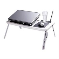 Helen's Portatif Katlanabilir Soğutuculu Laptop Sehpası