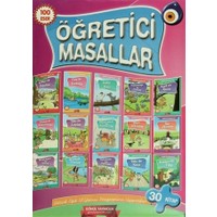 Öğretici Masallar ( 30'lu Eğik Yazılı Kutulu Kitap Takımı )