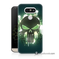 Teknomeg Lg G5 Kapak Kılıf Punisher Baskılı Silikon