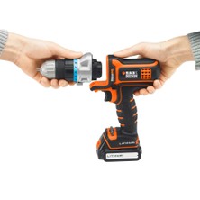 Black & Decker MT218KB-QW 18V/1,5Ah Li-ion Çift Akülü Vidalama MultiEvo