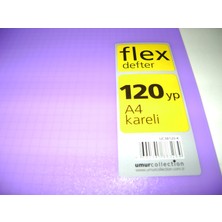 Flex A4 120Yp Kareli Pp Kapak