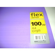 Flex A4 100Yp Çizgili Pp Kapak