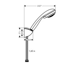 Hansgrohe Crometta 85 Vario Porter'c Duş Seti