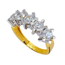 Bilezikhane Beştaş Altı Tırnaklı 14 Ayar Altın Yüzük