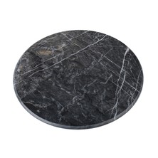 Marble Touch Siyah Mermer Sunum Tabağı