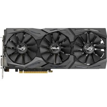 Asus ROG STRIX Nvidia GeForce GTX 1080 8GB OC 256Bit GDDR5X (DX12) PCI-E 3.0 Ekran Kartı STRIX-GTX1080-A8G-GAMING