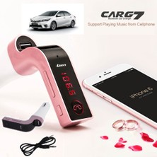 Bluetooth Araç Kiti G7 Fm Transmitter - Siyah

