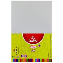 Bubu A4 Keçe 10'Lu 2Mm Beyaz -KE0015