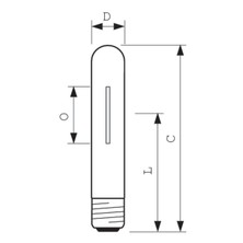 MASTER SON-T PIA Plus 400W E40 1SL/12 2000K Günışığı Gaz Deşarjlı Sodyum Buharlı Ampul
