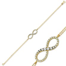 Glorria Altın Sonsuzluk Bileklik