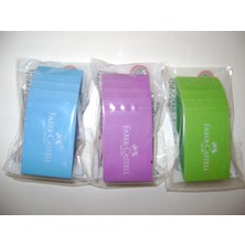 Faber-Castell Yaprak Silgi 1 Adet Mavi Mor Yeşil Renk Seçenekleriyle Kırtasiye Ürünü